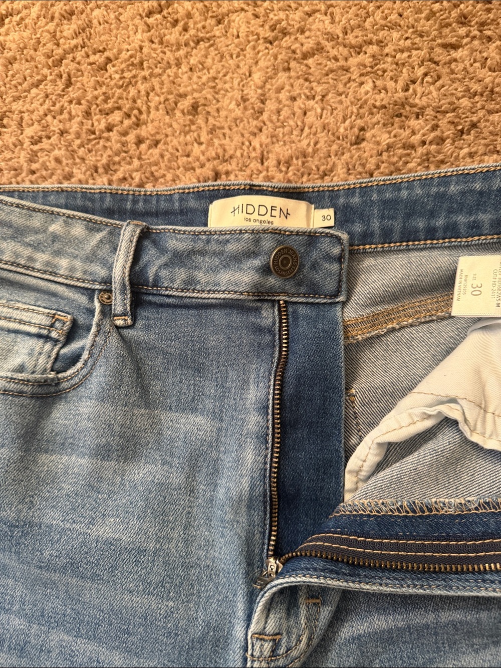 Hidden Jeans size 30 - Picture 2 of 12